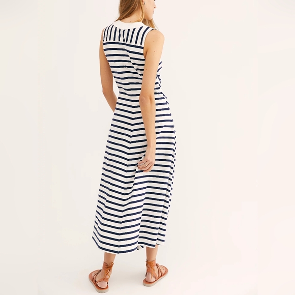 Free People Capri Mudi Dress/Ivory Combo - Picture 4 of 14